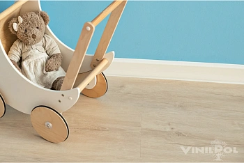 Клеевая кварцвиниловая плитка Vinilpol Glue 7893 EIR Дуб Сиена